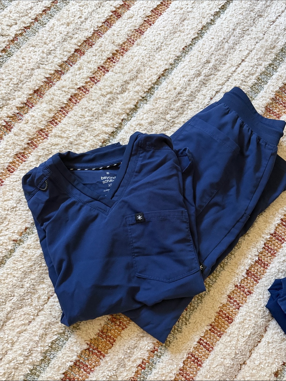 Women’s navy blue scrubs - beyond scrubs
